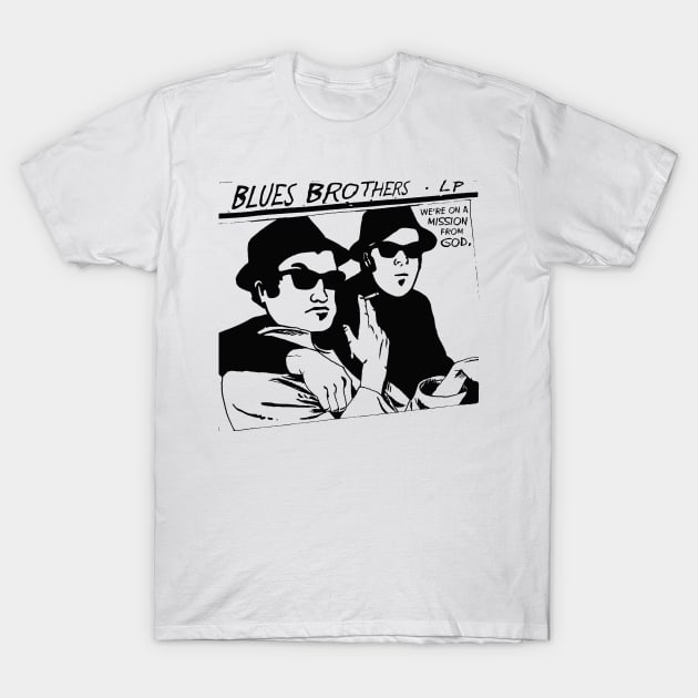 Blues Brothers Goo Parody T-Shirt by darklordpug